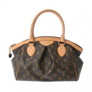 Louis Vuitton Monogram Tivoli Brown Canvas Handbag